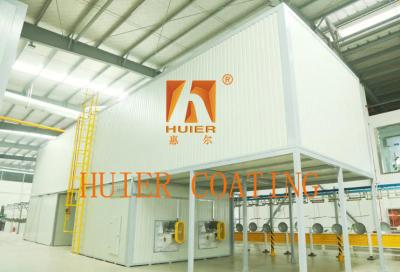 China Customizable Automatic Powder Coating Line With Drying Tunnels For Production Needs for sale