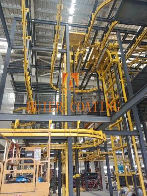 China Convenient High Performance Hanging Conveyor System For Coating Production Of Special-Shaped Parts for sale