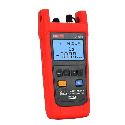 China UT692 693 series UT693D multimeter optical power meter and VFL 800nm-1700nm VFL 10mw UT693D laser source for sale