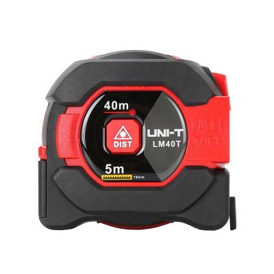 China LM40T Laser Tape UNWINDER Layout and Measuring Tools Measuring Laser Tape Meter Digital Laser Rangefinder 86mm x 50mm x 80mm for sale