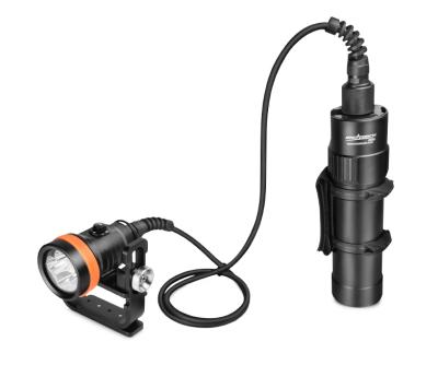 China Industrial Powerful Primary Canister Dive Light Technical Diving Flashlight, Scuba Diving, Cave Canister D630 Dive Light 4000Lumen Diving for sale