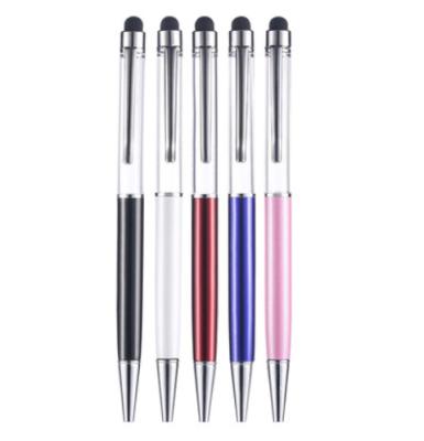 China Fluent Writing Colorful Metal Pen Customized Logo Be Available Stylus Pen As Company Gifts for sale