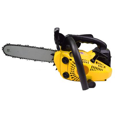 China Mini Engine 2-Stroke Portable Chainsaw 25cc Gas Chainsaw With Spare Parts For Sale for sale