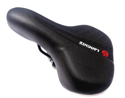 China Single The Latest Design Leather Bike Saddle Professional Road Mountain MTB Gel Bicycle Seat Saddle for sale