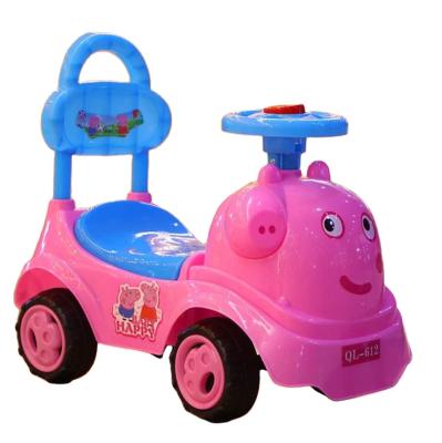 China Ride On Toy Children Three-in-One Cart With Push Handle Can Slide And Land Kids Scooter Twist Swing Car for sale