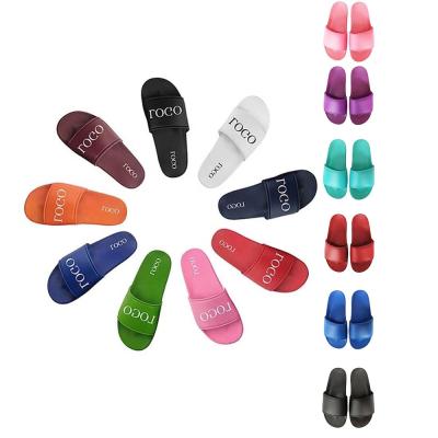 China CUSHIONING Free Sample Sandal and Slipper Shoes Pearl White Slide Slipper for sale