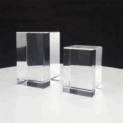 China China Hot Sale K9 Crystal Glass Blank 3d Laser Engraving Blank Customized Durable High Quality Crystal Cube Glass for sale