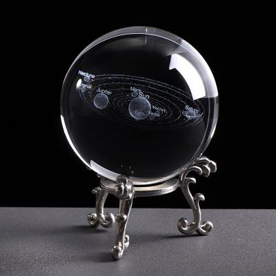 China Wholesale High Quality Photography K9 Crystal Feng Shui Lensball Ball Crystal Lensball From Europe Factory Price With Stand for sale