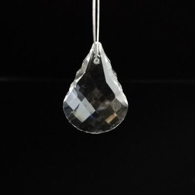 China Warehouse 38mm Clear Crystal Chandelier Crystals Hanging Prisms Drops Pendants Lamp Parts For Home/Wedding Decor for sale