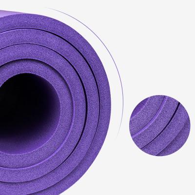 China 180X50cm NBR Yoga Mat , Colorful Thick Workout Mat With Bag for sale