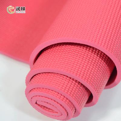 Cina Anti strappo di 6mm del PVC di yoga di densità spessa extra di Mat And Exercise Mat High in vendita