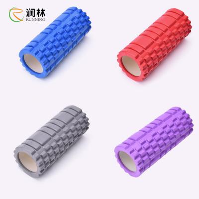 China Runlin EVA PVC Yoga Column Roller , 33*14cm Yoga Roller Tube Muscles  Relax for sale