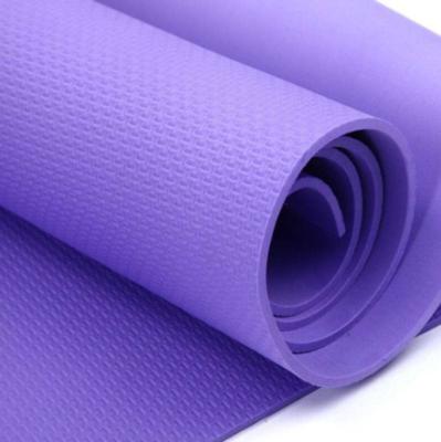 China 6MM EVA Yoga Mat , SGS Padded Exercise Mat for Yoga Pilates for sale