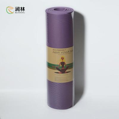 China 25mm NBR Foam Yoga Mat non slip surface for Exercise for sale