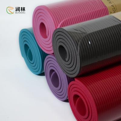 China 183*61cm Thick Exercise Floor Mat For Yoga SGS certificate for sale