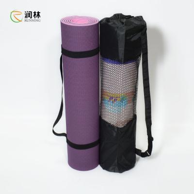 China SGS Certified 8mm Yoga Mat With Carrying Bag super comfortable for sale