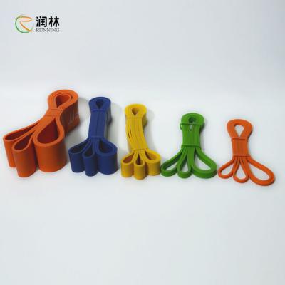 China SGS Running Resistance Bands , TPE Latex Loop Bands For Glutes Legs Exercise for sale