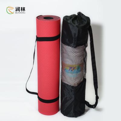 China Pilates Fitness TPE Yoga Mat Anti Tear Non Slip with Alignment Marks for sale