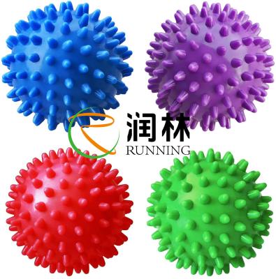 China Spiked Yoga Massage Ball for Plantar Fasciitis , Trigger Point Therapy for sale