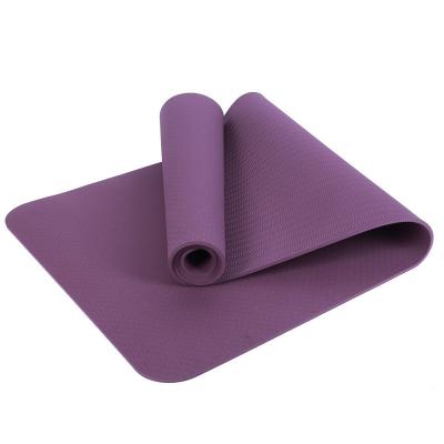 China Sports Tpe Fitness Mat Custom Print TPE Yoga Mat Personalized for sale