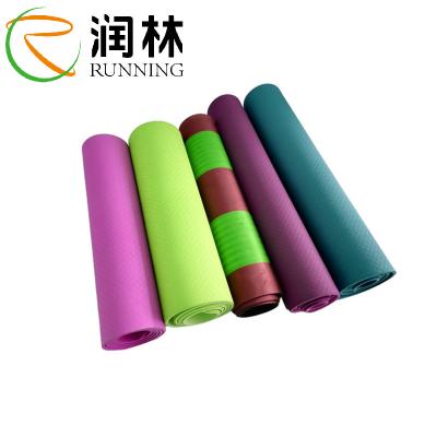 China EVA Pilates Travel Yoga MatEco Friendly Natural Rubber Non Slip With Logo for sale