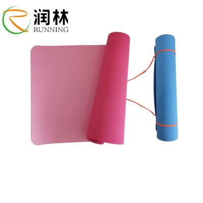 Cina Non slitti il vario spessore 2-5mm di frontiera di EVA Yoga Mat Weight Loss in vendita