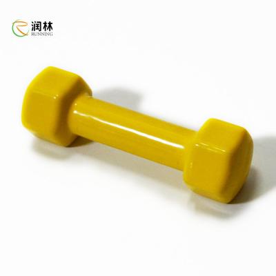 China Vinyl Coated Hexagon Hand Weights Dumbbells Set Muscles Building for sale