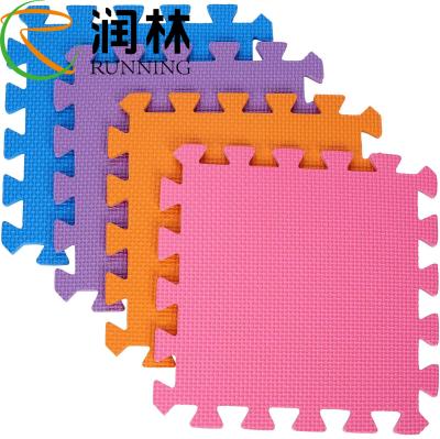 China Puzzle S Interlocking Fitness Floor Tile 20mm Foam Tatami Pattern Eva Mat 60x60 for sale