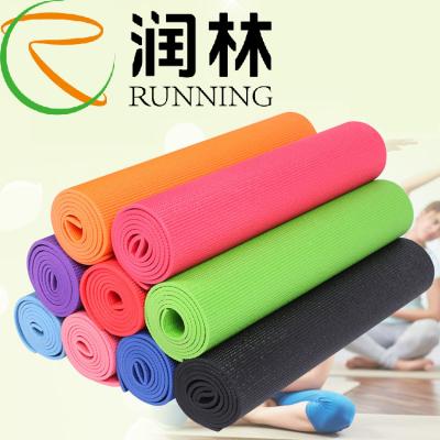 China High Density Custom Logo PVC Yoga Mat Label Private Various Sizes Eco Friendly for sale