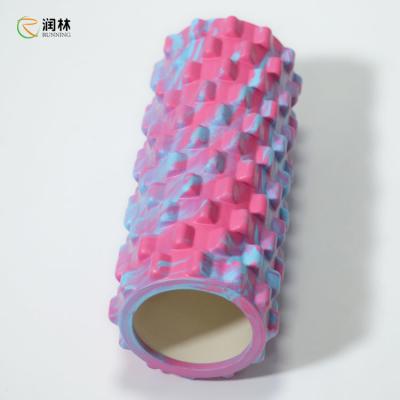 China Colorful EVA Hollow Yoga Column Roller For Fitness Home Gym Physiotherapy Massage for sale