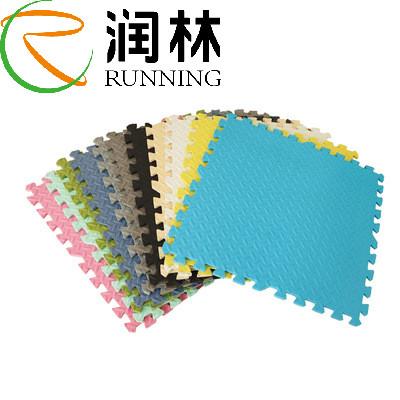 China Leaf Texture Eva Foam Puzzle Mat for Tatami Taekwondo Exercise for sale