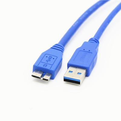 China Premium MP3/MP4 Player USB 3.0 Male To Micro B Cable For PC Mobile Hard Drive Data Cable Usb 3.0 Cable for sale