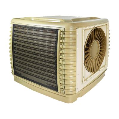 China Large Airflow Factory 30000CMH Industrial Hotels Fan Water Evaporative Cooler Air Conditioner for sale