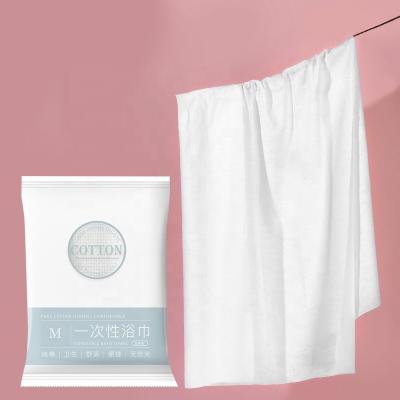 China Home Hotel Hair Towel Bath Biodegradable Disposable Compressed Towel for sale