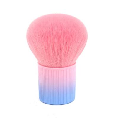 China Soft Thin Bowin Pony Natural Hair Tool Kit 1pcs Gradient Cosmetic Brush Stain Brush High Quality Handle Make Up Brush for sale