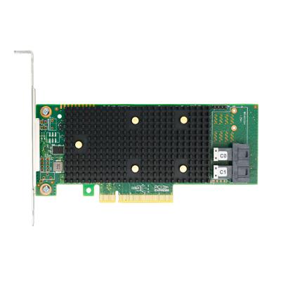 China Linkreal Server PCIe x8 8 to Port SAS/SATA/NVMe HBA Expansion Card for sale