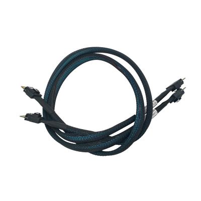 China COMPUTER SlimSAS 4i (SFF-8654) to SlimSAS 4i (SFF-8654) Cable-80cm for sale