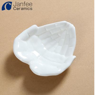 China Jewelry Packaging & Display Home Decorative Ceramic Jewelry Trinket Ring Tray Dish for sale