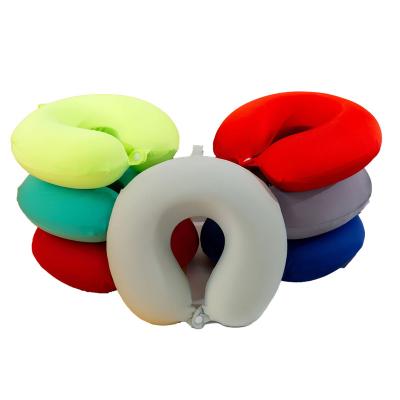 China Anti-static U-shaped Office Nap Driving Neck Pillow Neck Pillow Health Cervical Vertebra Plain Pillow for sale