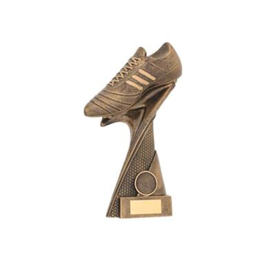 China Europe soccer awards summit shoe soccer trophy for sale