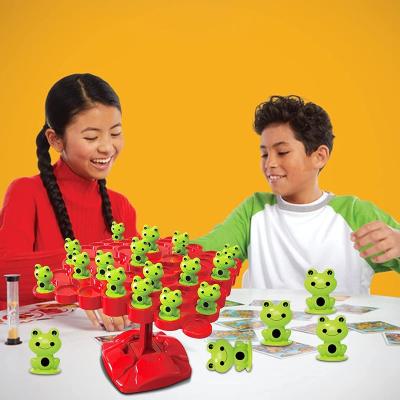 China Cartoon Toy Balancing Board Puzzle for Kids Frog Number Counting Toy STEM Learning for Teachers Students Frog Balance Counting Toys for sale