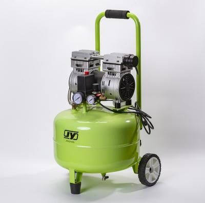 China JYS-30L 550w 220-240V 0.8hp 8gallon 8bar Quiet Oil Free Dental Air Compressor for sale