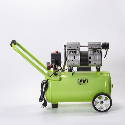 China 24L Long Life Silent Metal Portable Air Compressor Oil Free Tank 0.8hp 220-240v 8bar for sale