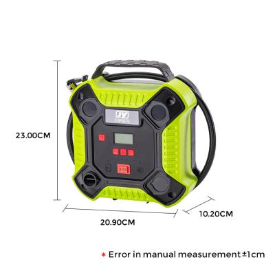 China Inflate Air Products 12V Air Tire Inflator Portable Emergency Tools 160psi Air Compressor For Auto Car Motorcycles Bicycles for sale