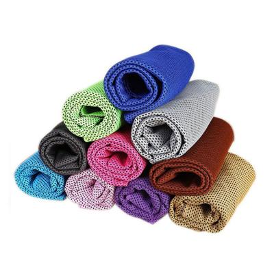 China QUICK DRY custom microfiber sports ice gym private label logo pva cooling towel for sale