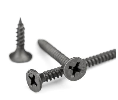 China Pan Factory Price C1022a Tornillos Drywall Hidden Camera Black Drywall Screws for sale