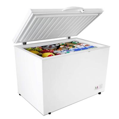 China Hotel Chest Freezer 150L 200L 250L 350L Horizontal Single Temperature Home Freezer for sale