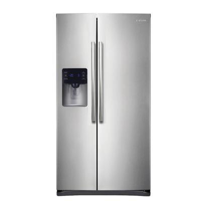 China COMPRESSOR household refrigerator with ice maker and water dispenser wind cooled 550L energy-saving frost free refrigerator side by side for sale