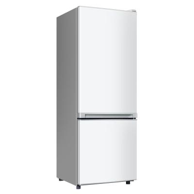 China Outdoor Double Door Hotel Refrigerator 153L White Color Free Standing Refrigerator With Freezer BCD-153 for sale