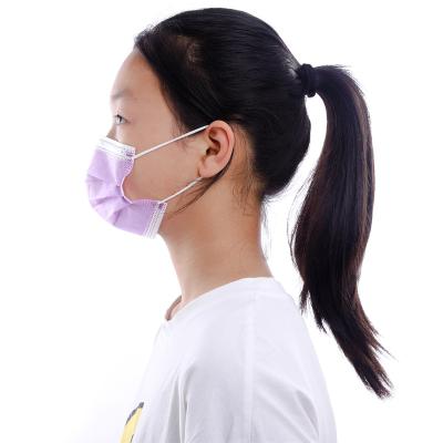 China High Quality Breathable Kids 3ply Earloop Disposable Face Mask For Kids Cheap for sale